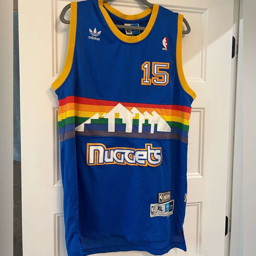 Denver Nuggets #15 Carmelo
Anthony Hardwood Classics
Swingman Jersey Royal Blue